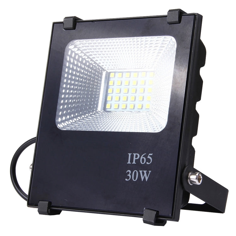 30W IP65 Water-resistant LED Floodlight , 2700-6500K SMD-5054 Lamp, AC 85-265V(White Light)
