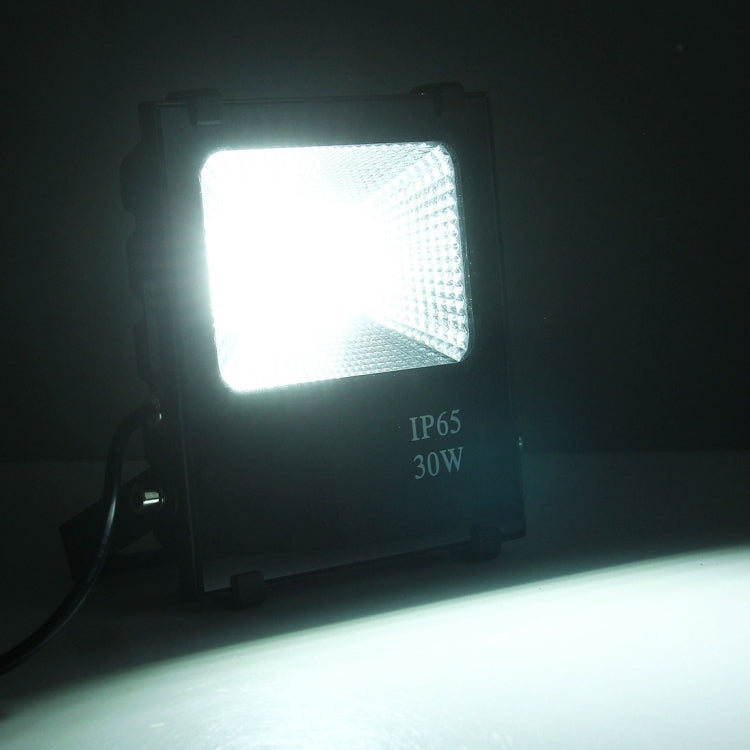 30W IP65 Water-resistant LED Floodlight , 2700-6500K SMD-5054 Lamp, AC 85-265V(White Light)