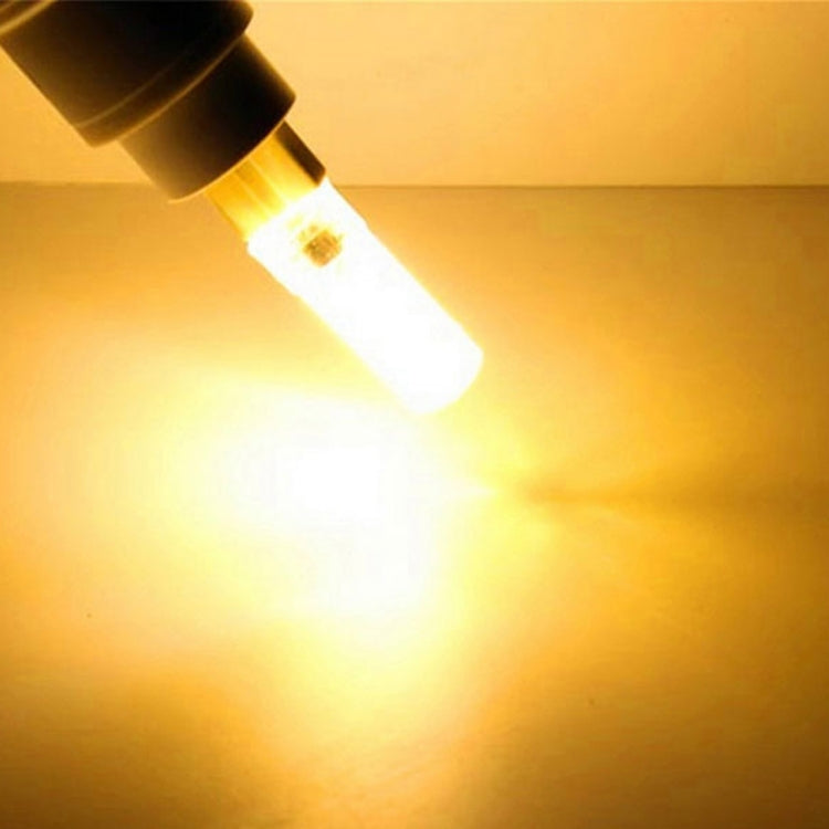 G9 5W 450LM 72 LED SMD 3014 Dimmable Silicone Corn Light Bulb,  AC 110V (Warm White)