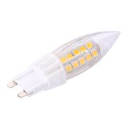G9 4W 300LM Candle Corn Light Bulb, 44 LED SMD 2835, AC 220-240V(Warm White)
