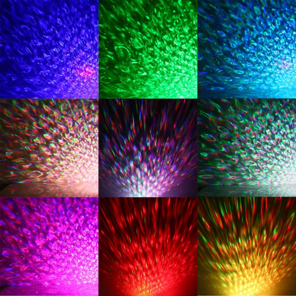 Double Hole Laser Stage Light LED Star Projection Light