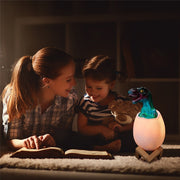 Tyrannosaurus Shape Creative Touch 3D Decorative Night Light, 3-color Patting Version