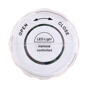 Water-resistant Submersible LED Light, 10 LEDs Cylinder Remote Controlled with Remote Controllor, Remote Control Range(in Open Area): 24-30 Feet