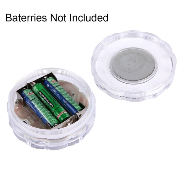 Water-resistant Submersible LED Light, 10 LEDs Cylinder Remote Controlled with Remote Controllor, Remote Control Range(in Open Area): 24-30 Feet