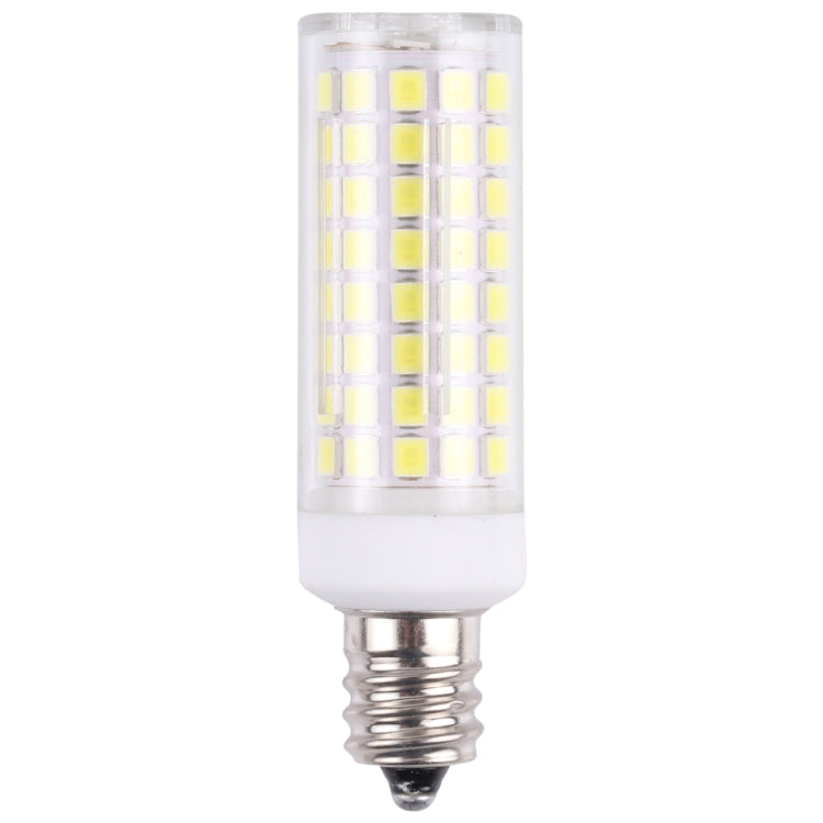 E12 102 LEDs SMD 2835 6000-6500K LED Corn Light, AC 110V(White Light)