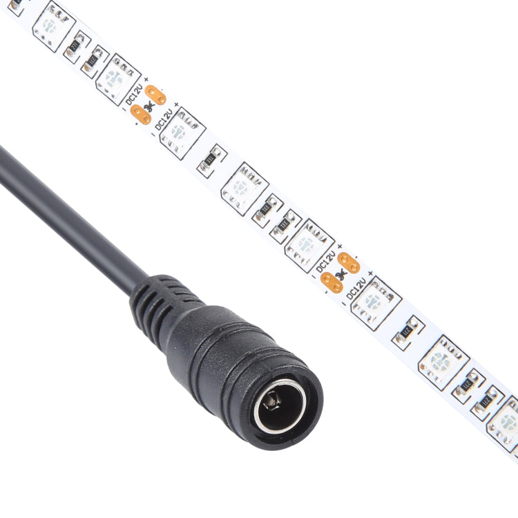 4:1 2m Bare Board 5050 SMD RGB LED Rope Light, 12V 2A 100-240V (EU Plug)
