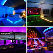 2030 SMD RGB LED Water-resistant Epoxy Rope Light, 12V,  Length: 5m