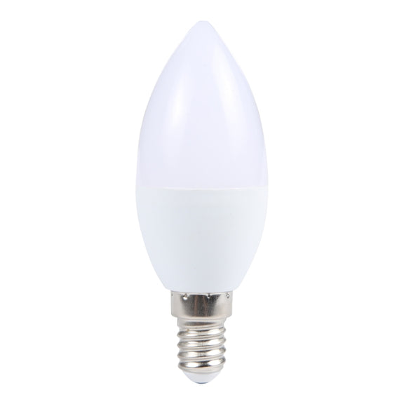 E14 7W 4000K White Light LED Bulb AC 85-265V