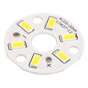 3W 6 LEDs SMD 5730 LED Module Lamp Ceiling Lighting Source, DC 9V Warm White Light