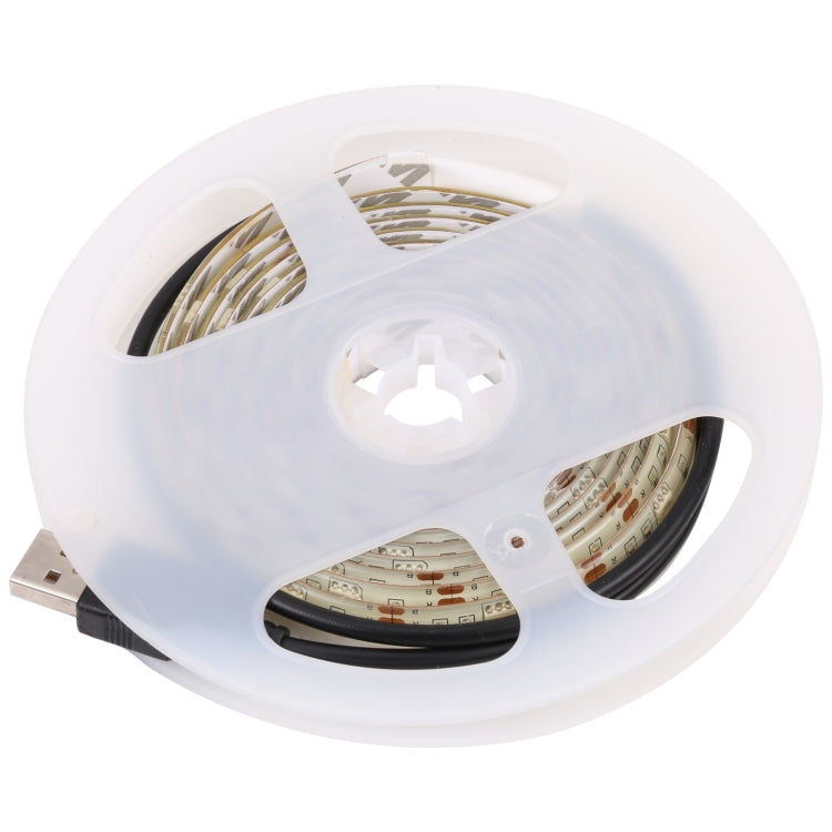 USB 5050 SMD LED Red Light Water-resistant Epoxy Rope Light, 30 LED/m, DC 5V, Length: 2m