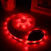 USB 5050 SMD LED Red Light Water-resistant Epoxy Rope Light, 30 LED/m, DC 5V, Length: 2m