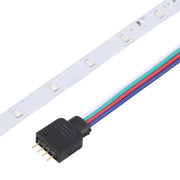 Bare Board 2835 SMD RGB LED Rope Light, 60 LED/m, Length: 5m, 12V 2A 100-240V, with 44-key Remote Control (US Plug)