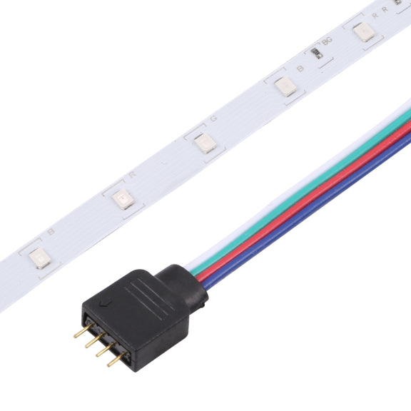 Bare Board 2835 SMD RGB LED Rope Light, 60 LED/m, Length: 5m, 12V 2A 100-240V, with 44-key Remote Control (EU Plug)