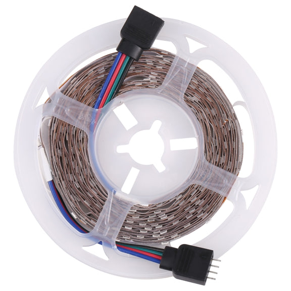 Bare Board 2835 SMD RGB LED Rope Light, 60 LED/m, Length: 5m, 12V 2A 100-240V, with 24-key Remote Control(AU Plug)