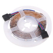 Bare Board 2835 SMD RGB LED Rope Light, 60 LED/m, Length: 5m, 12V 2A 100-240V, with 24-key Remote Control(EU Plug)