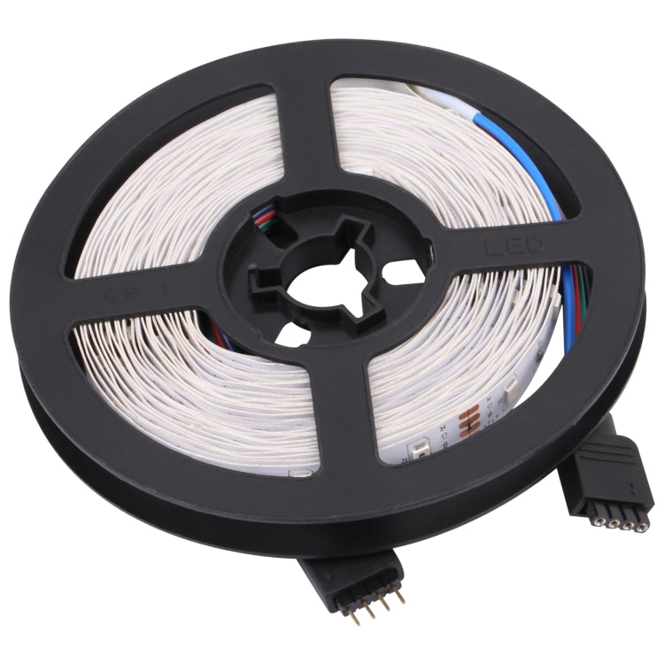 Smart Bluetooth APP Control Bare Board 2835 SMD RGB LED Rope Light, 60 LED/m, Length: 5m, 12V 2A 100-240V(EU Plug)