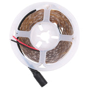 Bare Board 2835 SMD Dimmable White Light / Warm Light LED Rope Light, 60 LED/m, Length: 5m, 12V 2A 100-240V(UK Plug)
