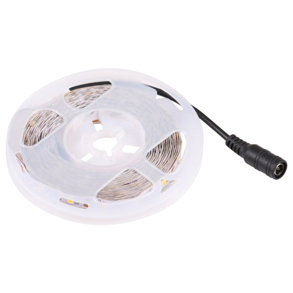 Bare Board 2835 SMD Dimmable White Light / Warm Light LED Rope Light, 60 LED/m, Length: 5m, 12V 2A 100-240V(US Plug)