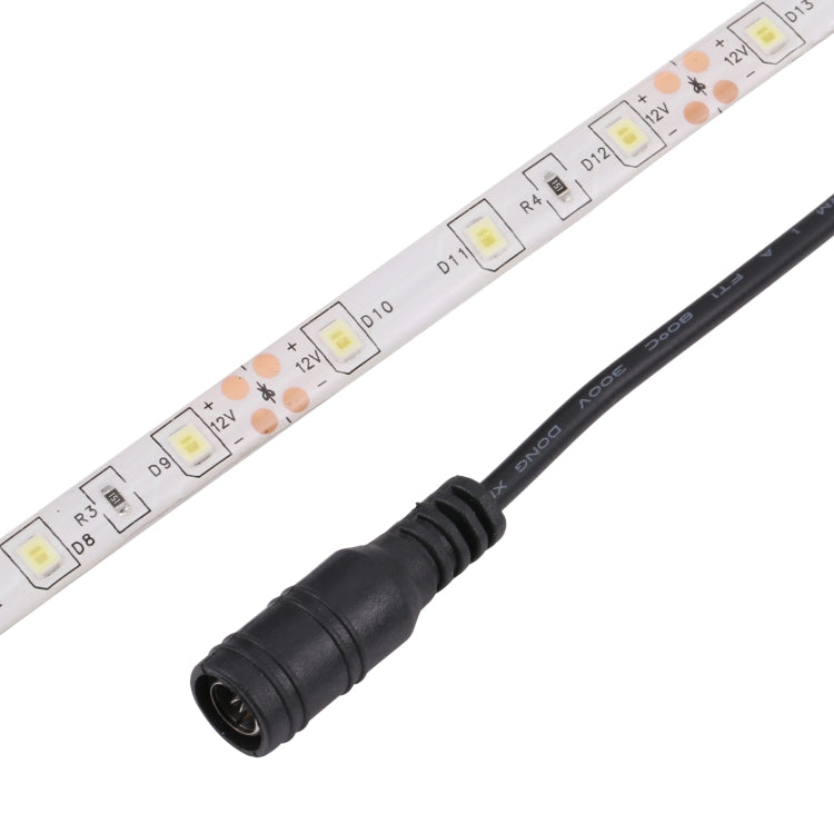 2pcs Bare Board 2835 SMD Dimmable White Light / Warm Light LED Rope Light, 60 LED/m, Length: 5m, 12V 2A 100-240V(US Plug)