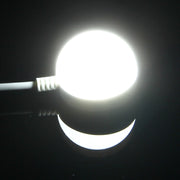 2W USB LED Light Bulb with Magnetic, 5V 140-150Lumens 6LED (White Light)