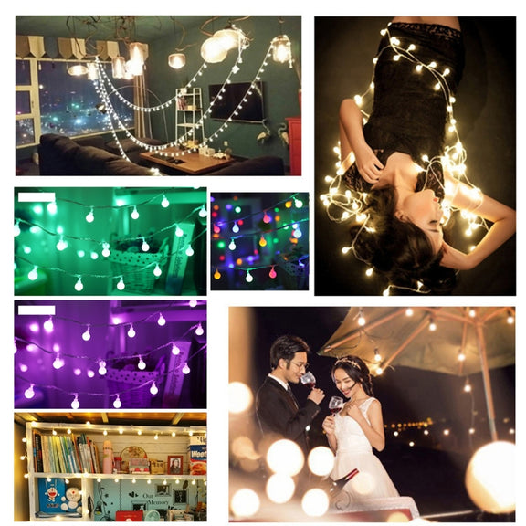 4m LED Decoration Light, 40 LEDs 3 x AA Batteries Powered String Light with 3-Modes, DC 4.5V(Blue Light)