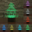 Amusement Park Style 3D Touch Switch Control LED Light , 7 Color Discoloration Creative Visual Stereo Lamp Desk Lamp Night Light - Novelty Lighting by PMC TechLife | Online Shopping South Africa | PMC TechLife | Buy Now Pay Later Mobicred