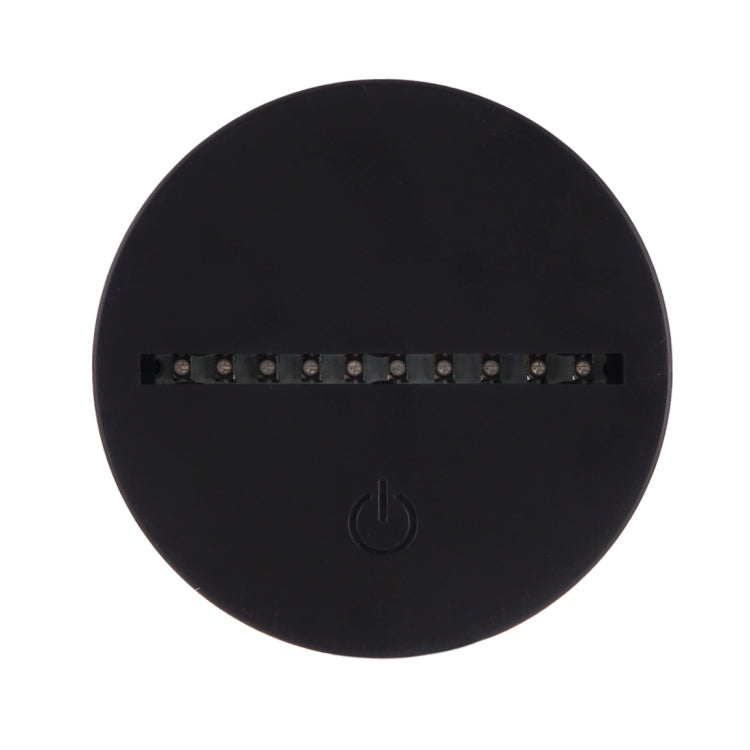 Side Face Cat Style 3D Touch Switch Control LED Light , 7 Color Discoloration Creative Visual Stereo Lamp Desk Lamp Night Light