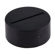 Alien Style 3D Touch Switch Control LED Light , 7 Color Discoloration Creative Visual Stereo Lamp Desk Lamp Night Light