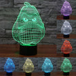 White Gourd Style 3D Touch Switch Control LED Light , 7 Color Discoloration Creative Visual Stereo Lamp Desk Lamp Night Light - free shipping - PMC TechLife - Order now!