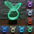 Abstract Style 3D Touch Switch Control LED Light , 7 Color Discoloration Creative Visual Stereo Lamp Desk Lamp Night Light - Novelty Lighting by PMC TechLife | Online Shopping South Africa | PMC TechLife | Buy Now Pay Later Mobicred
