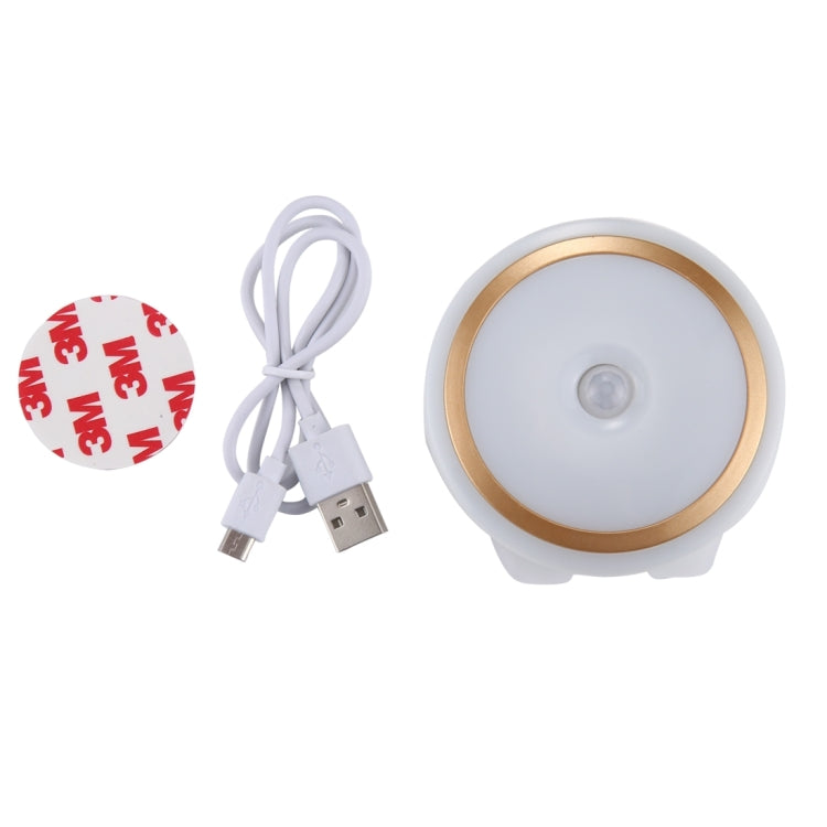 CL018Human Body Induction LED Night Light, USB Charging Bedroom Bedside Lights, Induction distance: 3m