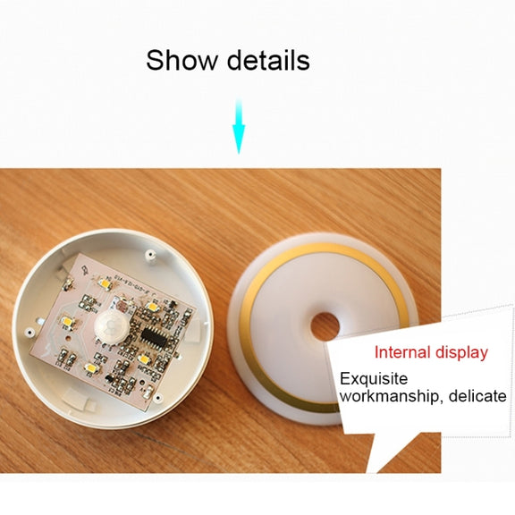 CL018Human Body Induction LED Night Light, USB Charging Bedroom Bedside Lights, Induction distance: 3m