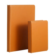 Foldable Pages RGB + Warm White Light Book Shape LED Light , Creative Portable USB Charging Big Size Night Light(Brown)