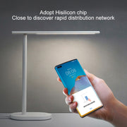 Original Huawei Smart OPPLE 2S LED Desk Lamp Folding Adjust Reading Table Lamp Brightness Lights, Support HUAWEI HiLink, US Plug(White)
