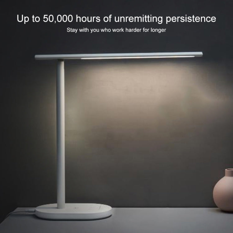Original Huawei Smart OPPLE 2S LED Desk Lamp Folding Adjust Reading Table Lamp Brightness Lights, Support HUAWEI HiLink, US Plug(White)