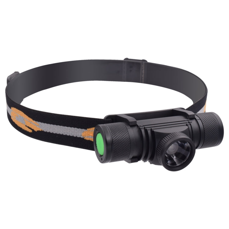 D20 5W XML-2 IPX6 Water-resistant Headband Light, 1200 LM USB Charging Rotate Focus Outdoor LED Headlight