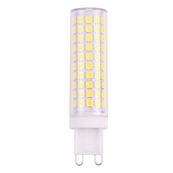 G9 124 LEDs SMD 2835 6000-6500K LED Corn Light, No Flicker, AC 85-265V(White Light)