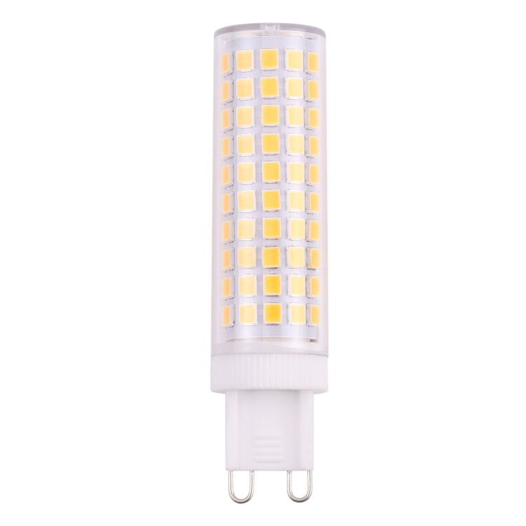 G9 124 LEDs SMD 2835 2800-3200K LED Corn Light, No Flicker, AC 85-265V (Warm White)