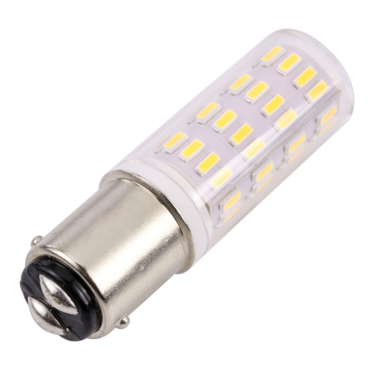 BA15D 63 LEDs SMD 4014 6500K Energy Saving LED Corn Light, AC / DC 12-24V (White Light)