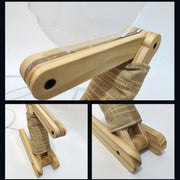 0.5W Children Bedroom Owl Folding Wood Lamp 3D Night Light (Warm Light)