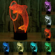 Dolphin Style 3D Touch Switch Control LED Light , 7 Colour Discoloration Creative Visual Stereo Lamp Desk Lamp Night Light - Novelty Lighting by PMC TechLife | Online Shopping South Africa | PMC TechLife | Buy Now Pay Later Mobicred