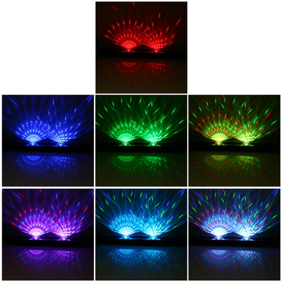 D88-S LED Smart Sensor Wireless Car USB Rechargeable Gypsophila Music Atmosphere Light