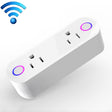 15A WiFi Remote Control Smart Socket Works with Alexa & Google Home & IFTTT, AC 100-240V, US Plug - Smart Socket by PMC TechLife | Online Shopping South Africa | PMC TechLife | Buy Now Pay Later Mobicred