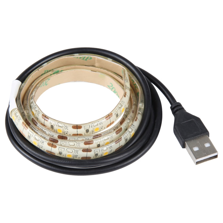 USB 2835 SMD LED Warm Light Water-resistant Epoxy Rope Light, DC 5V, Length: 50cm