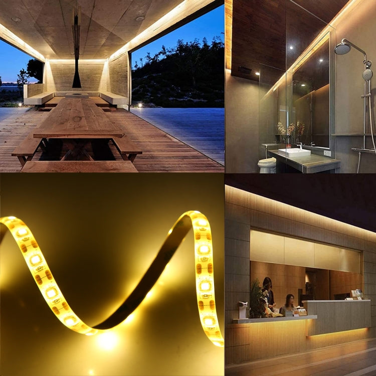 USB 2835 SMD LED Warm Light Water-resistant Epoxy Rope Light, DC 5V, Length: 50cm