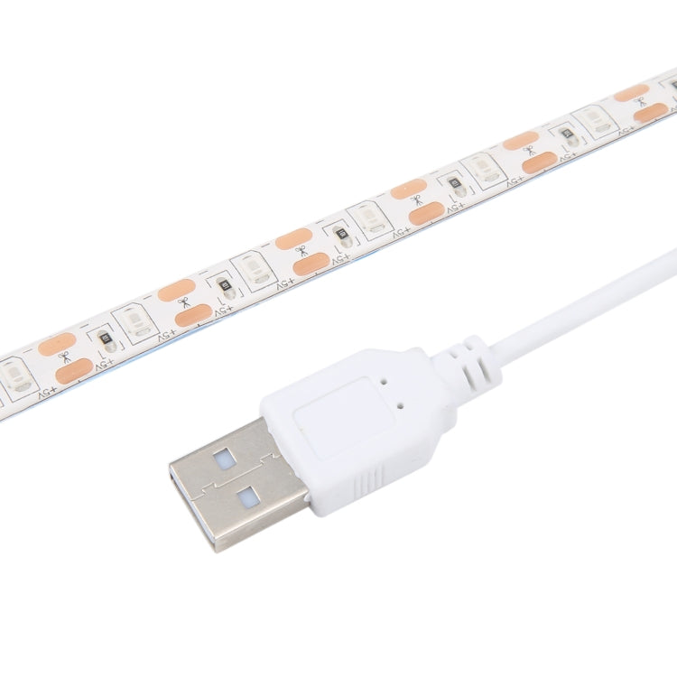 USB 2835 SMD LED UV Purple Light Water-resistant Epoxy Rope Light, DC 5V, Length: 2m