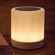 388 Atmosphere Light Music Table Lamp Multifunctional Wireless Bluetooth Speaker , with LED Light & Handle, Support AUX IN & Hands-free Answer & TF Card