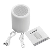 388 Atmosphere Light Music Table Lamp Multifunctional Wireless Bluetooth Speaker , with LED Light & Handle, Support AUX IN & Hands-free Answer & TF Card