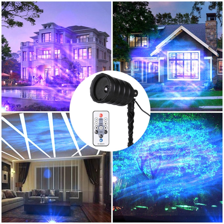 Blinblin CPF-LED 9W RGB IP65 Water-resistant ABS Shell Landscape Light, Lawn Lamp Floodlight with 12-keys Remote Control
