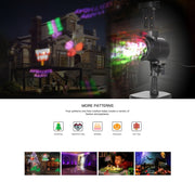 Blinblin CPF-LM401 4W IP65 Water-resistant White Light ABS Shell Landscape Light, 8 Groups Patterns Outdoor Lawn Lamp